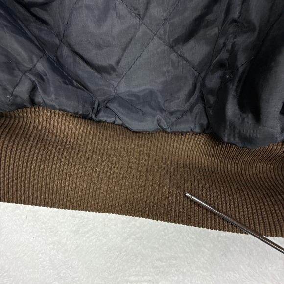 Carhartt Active Quilt Lined Jacket Mens Medium JQ282 Chestnut Brown - Picture 15 of 16